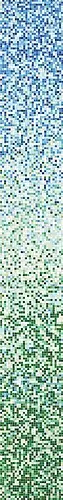 Bisazza, Le Sfumature 10, Edera 10*10