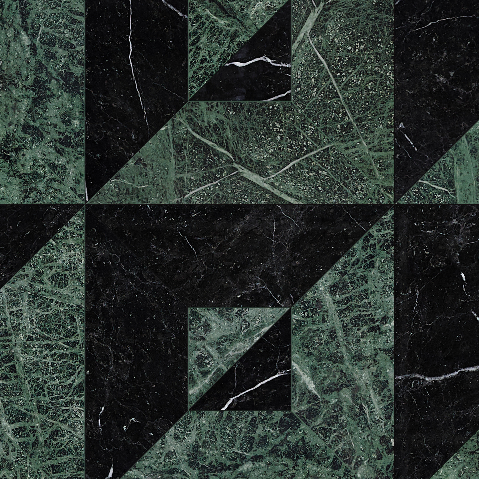 Pontina Oliva Sharp Edge Bisazza Marmo