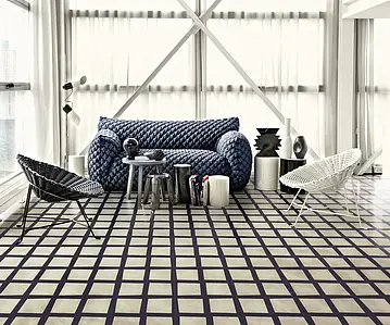 Background tile, Color black & white, Style handmade,designer, Cement, 20x20 cm, Finish matte