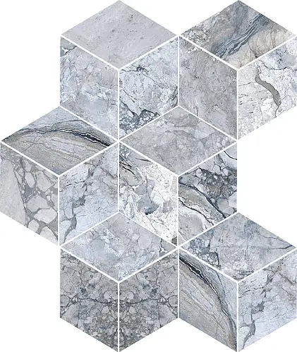 Bottega, Angel Heart, B70888_AngelHeartMosaicoHexagonLightBlue