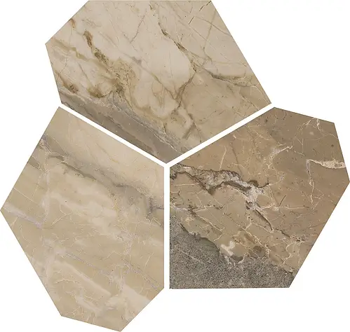 Tiles of Original Shape Blend