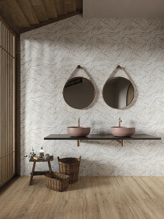 Bakgrundskakel, Färg beige, Glaserad granitkeramik, 60x120 cm, Yta matt