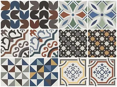 Boxer, Cementina Vintage, 1402/CMV01_Cementina Vintage Multicolor