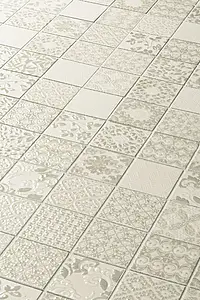 Mosaic tile, Color beige, Ceramics, 29.8x29.8 cm, Finish glossy