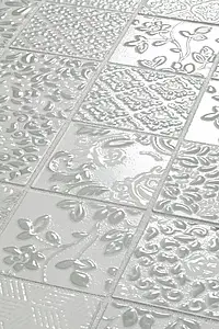 Mosaico, Color gris, Cerámica, 29.8x29.8 cm, Acabado brillo