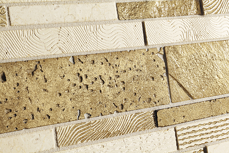 Mosaik, Farbe beige, Stil patchwork, Naturstein, 30x30 cm, Oberfläche matte