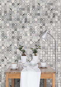 Vintage Mosaic Tiles produced by Boxer, Style patchwork, 
