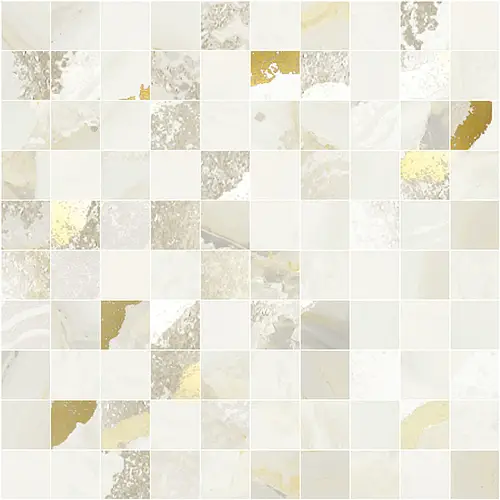 Ceramiche Brennero, Grandiosa, MQAAV_Mosaico Attraction Mix Avorio