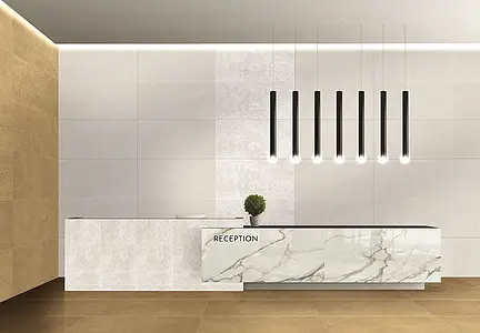 Background tile, Effect concrete, Color beige, Style patchwork, Glazed porcelain stoneware, 60x120 cm, Finish antislip