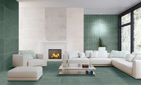 Background tile, Effect concrete, Color grey, Glazed porcelain stoneware, 60x120 cm, Finish antislip
