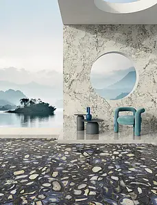 Background tile, Effect other marbles, Color grey, Glazed porcelain stoneware, 120x278 cm, Finish polished