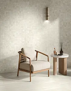 Background tile, Effect stone,travertine, Color grey, Unglazed porcelain stoneware, 60x120 cm, Finish antislip