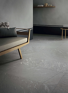 Inner Porcelain Tiles produced by Ceramiche Caesar, Stone effect