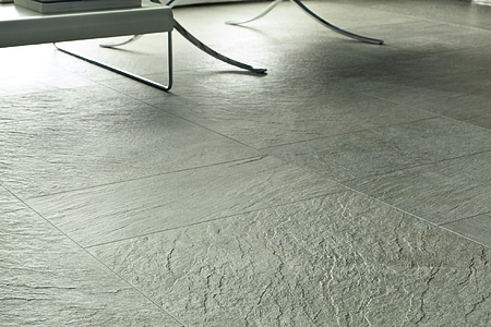 Grundflise, Farve grå, Uglaseret porcelænsstentøj, 30x60 cm, Overflade skridsikker