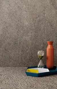 Background tile, Effect stone,other stones, Color brown, Unglazed porcelain stoneware, 60x120 cm, Finish antislip