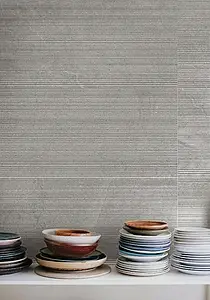 Azulejo base, Efecto piedra, Color gris, Gres porcelánico no esmaltado, 30x60 cm, Acabado antideslizante