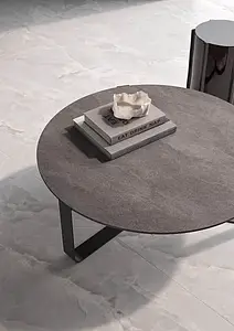 Carrelage, Effet autres types de marbre, Teinte blanche, Grès cérame émaillé, 120x120 cm, Surface Satinée