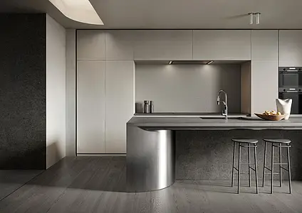 Background tile, Effect wood, Color black, Glazed porcelain stoneware, 20x120 cm, Finish antislip