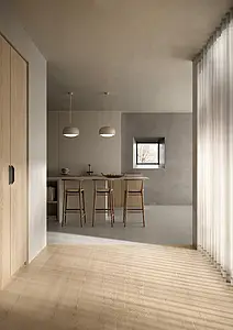 Background tile, Effect wood, Color beige, Glazed porcelain stoneware, 20x120 cm, Finish antislip