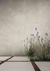 Grundflise, Effekt beton, Farve beige, Glaseret porcelænsstentøj, 60x120 cm, Overflade skridsikker
