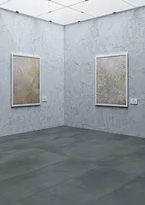 Basistegels, Effect betonlook, Kleur grijze, Ongeglazuurd porseleinen steengoed, 45x90 cm, Oppervlak mat