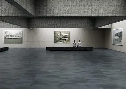 Background tile, Effect concrete, Color grey, Unglazed porcelain stoneware, 45x90 cm, Finish matte