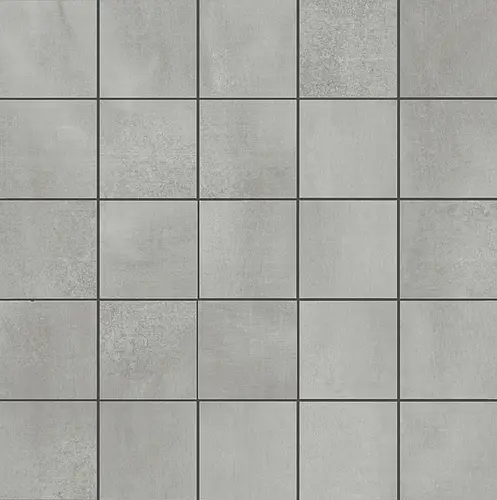 Casalgrande Padana, Steeltech, 2704446_MOSAICO STEELTECH GRIGIO 6X6