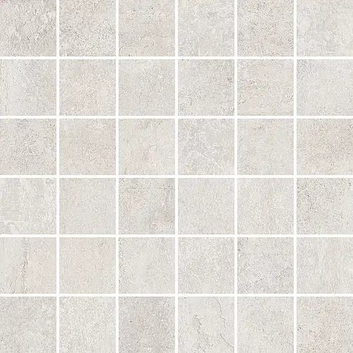 Ceramiche Castelvetro, Industrial, 02CIS1MS_MosaicoBianco5X5