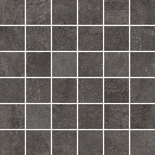 Ceramiche Castelvetro, Industrial, 02CIS7MS_MosaicoNero5X5