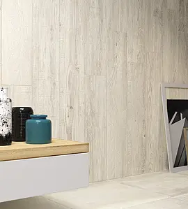 Grundflise, Uglaseret porcelænsstentøj, 20x120 cm, Overflade skridsikker