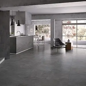 Background tile, Effect stone,limestone, Color grey, Unglazed porcelain stoneware, 60x60 cm, Finish antislip