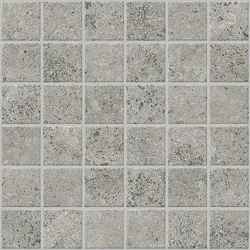 Century Ceramica, Glam, 0113222_GlamGrigio4,7X4,7MosaicoSuRete