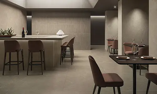 Background tile, Effect other stones, Color brown, Glazed porcelain stoneware, 60x120 cm, Finish antislip