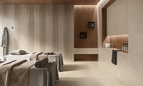 Background tile, Effect other stones, Color beige,brown, Glazed porcelain stoneware, 120x278 cm, Finish semi-polished
