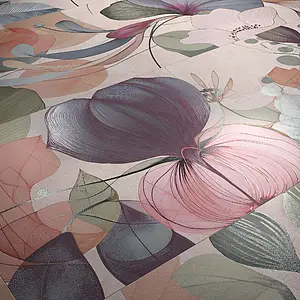 Background tile, Effect other stones, Color multicolor, Glazed porcelain stoneware, 30x90 cm, Finish matte