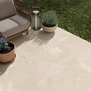 Background tile, Effect other stones, Color beige, Glazed porcelain stoneware, 60x60 cm, Finish antislip