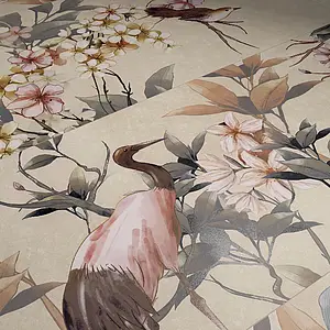 Background tile, Effect other stones, Color multicolor, Glazed porcelain stoneware, 30x90 cm, Finish matte