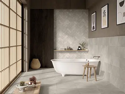 Background tile, Effect other stones, Color grey, Glazed porcelain stoneware, 60x60 cm, Finish antislip