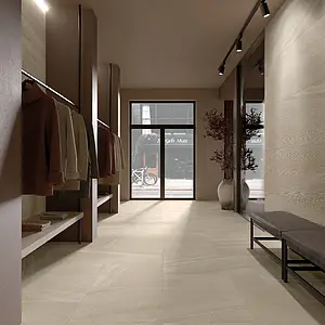 Background tile, Effect other stones, Color beige, Glazed porcelain stoneware, 60x120 cm, Finish antislip