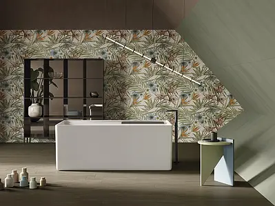 Peça decorativa, Cor multicolor, Grés porcelânico vidrado, 60x90 cm, Superfície mate