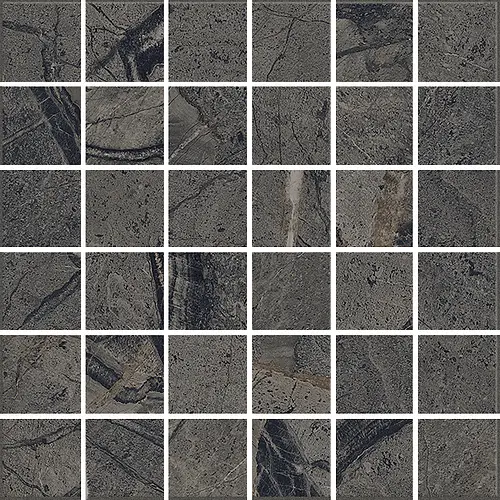 Cercom Ceramiche, Amaranto, 1077186_Mos.5X5AmarantoBlack