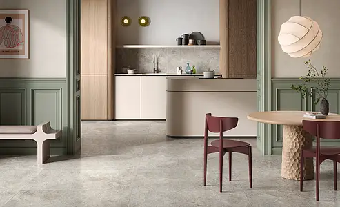 Background tile, Effect other stones, Color beige,grey, Glazed porcelain stoneware, 60x120 cm, Finish antislip