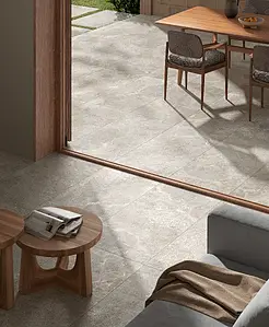 Background tile, Effect other stones, Color beige,grey, Glazed porcelain stoneware, 60x120 cm, Finish antislip