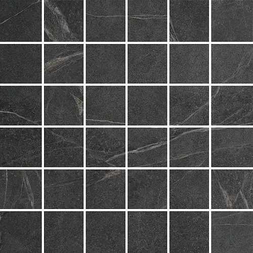 Cercom Ceramiche, Soap Stone, 1070911_Mos.5X5SoapBlack