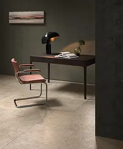 Background tile, Effect limestone, Color beige,brown, Glazed porcelain stoneware, 60x90 cm, Finish semi-polished