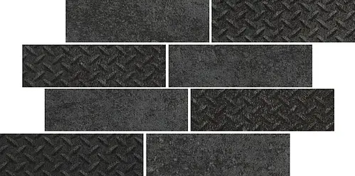 Cercom Ceramiche, Temper, 1070148_Mos.BricksCoal