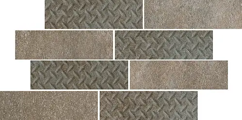 Cercom Ceramiche, Temper, 1070150_Mos.BricksGolden