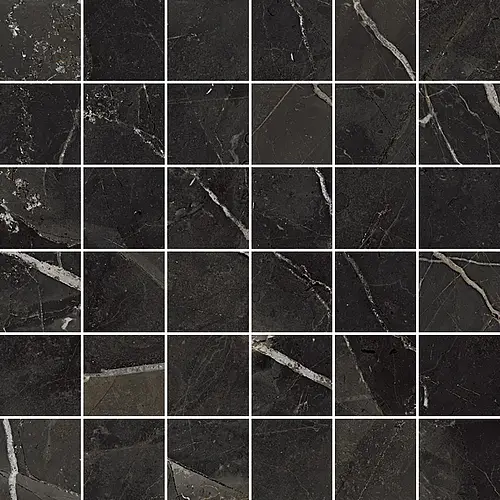 Cerdisa Ceramiche, Archimarble 2, 200132_Am2Mosaico5*5CalacattaBlackSoft