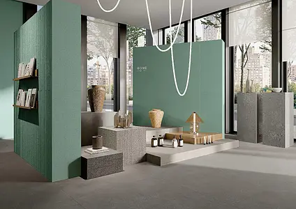 Background tile, Effect concrete,other stones, Color grey, Unglazed porcelain stoneware, 60x120 cm, Finish antislip