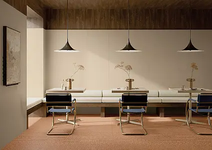 Background tile, Effect concrete,other stones, Color brown, Unglazed porcelain stoneware, 60x120 cm, Finish antislip